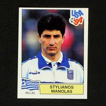 USA 94 Nr. 226 Panini Sticker Stylianos Manolas