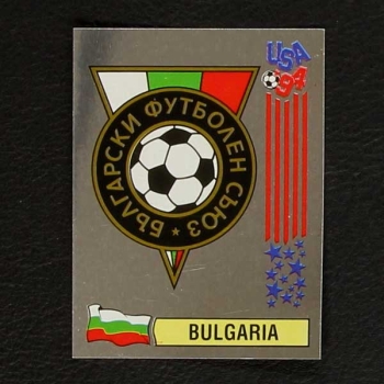 USA 94 Nr. 247 Panini Sticker Wappen Bulgaria
