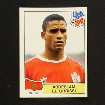 USA 94 Nr. 317 Panini Sticker el Ghrissi