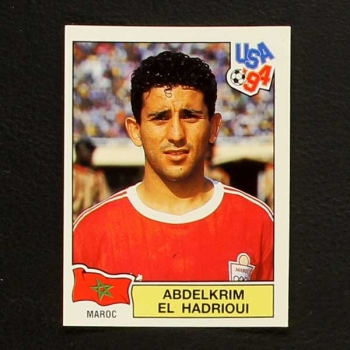 USA 94 Nr. 301 Panini Sticker el Hadriouie