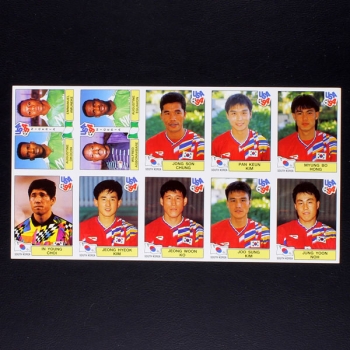 USA 94 Gratis Bogen with 10 Stickers