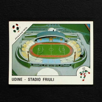 Italia 90 No. 031 Panini sticker Udine - Stadio Friuli