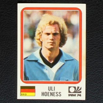 Uli Hoeness Sticker No. 98 Panini - München 74