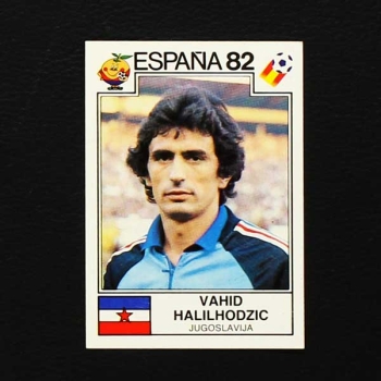 Espana 82 Panini Sticker Vahid Halilhozic