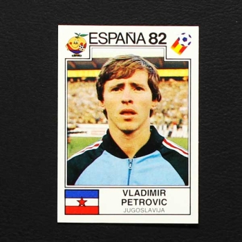 Espana 82 No. 320 Panini sticker Vladimir Petrovic