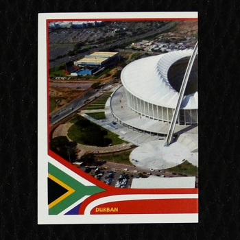 Durban - Durban Stadium Panini Sticker Nr. 8 - South Africa 2010
