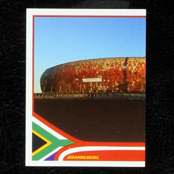 Johannesburg - Soccer City Stadium Panini Sticker No. 12 - South Africa 2010