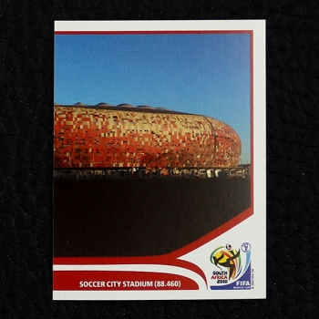 Johannesburg - Soccer City Stadium Panini Sticker No. 13 - South Africa 2010