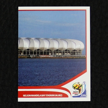 Nelson Mandela Bay/Port Elizabeth - Nelson Mandela Bay Stadium Panini Sticker Nr. 17 - South Africa 2010