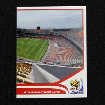 Polokwane - Peter Mokaba Stadium Panini Sticker No. 21 - South Africa 2010