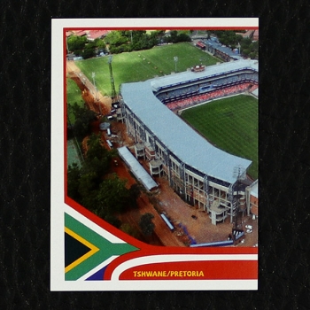 Tshwane/Pretoria - Loftus Versfeld Stadium Panini Sticker No. 24 - South Africa 2010