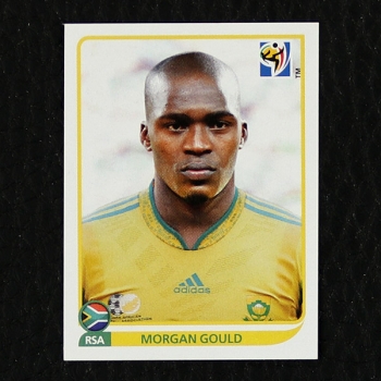 Morgan Gould Panini Sticker No. 36 - South Africa 2010