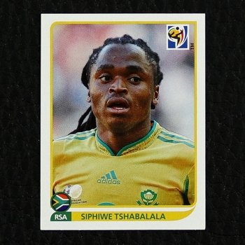 Siphiwe Tshabalala Panini Sticker No. 42 - South Africa 2010