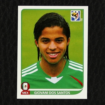 Giovani Dos Santos Panini Sticker Nr. 61 - South Africa 2010