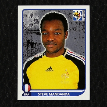 Steve Mandanda Panini Sticker No. 90 - South Africa 2010