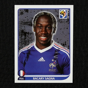 Bacary Sagna Panini Sticker No. 93 - South Africa 2010