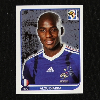 Alou Diarra Panini Sticker No. 97 - South Africa 2010