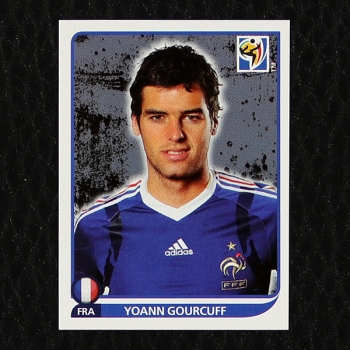 Yoann Gourcuff Panini Sticker No. 98 - South Africa 2010