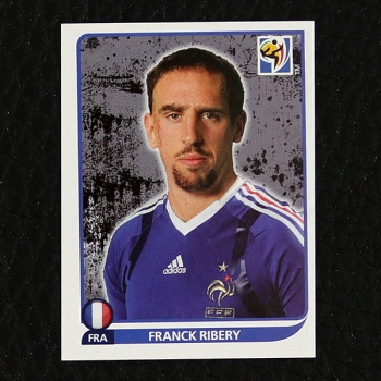 Franck Ribery Panini Sticker No. 100 - South Africa 2010