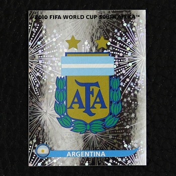 Argentina Badge Panini Sticker No. 107 - South Africa 2010