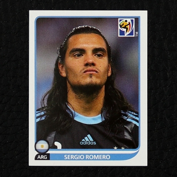 Sergio Romero Panini Sticker No. 108 - South Africa 2010