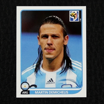 Martin Demichelis Panini Sticker No. 109 - South Africa 2010