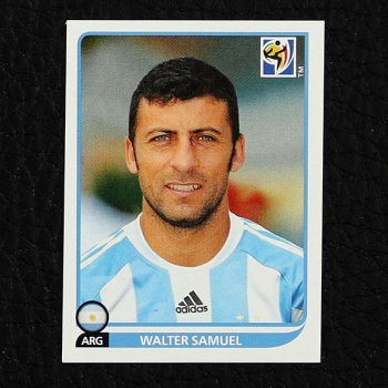 Walter Samuel Panini Sticker No. 111 - South Africa 2010