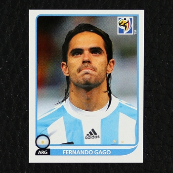 Fernando Gago Panini Sticker No. 115 - South Africa 2010