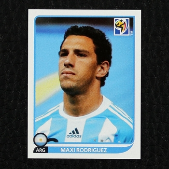 Maxi Rodriguez Panini Sticker No. 117 - South Africa 2010