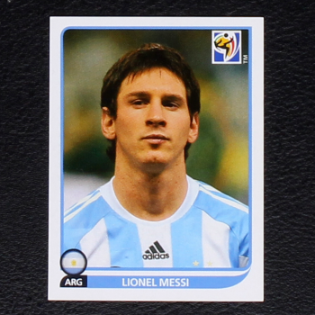 Lionel Messi Panini Sticker No. 122 - South Africa 2010