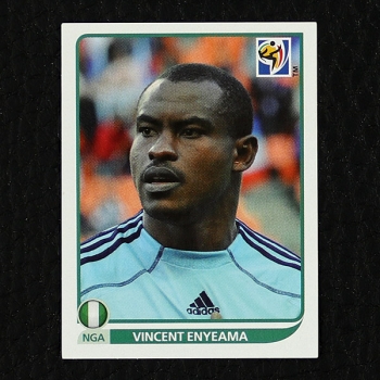 Vincent Enyeama Panini Sticker No. 127 - South Africa 2010