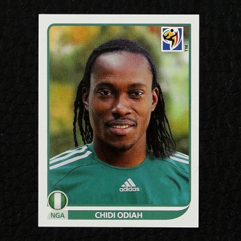 Chidi Odiah Panini Sticker No. 131 - South Africa 2010