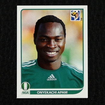 Onyekachi Apam Panini Sticker No. 132 - South Africa 2010