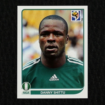 Danny Shittu Panini Sticker No. 133 - South Africa 2010