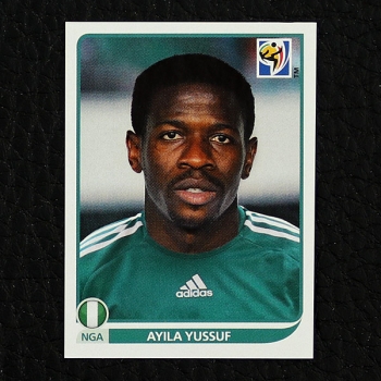 Ayila Yussuf Panini Sticker No. 134 - South Africa 2010