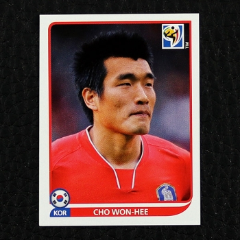 Cho Won-Hee Panini Sticker No. 155 - South Africa 2010