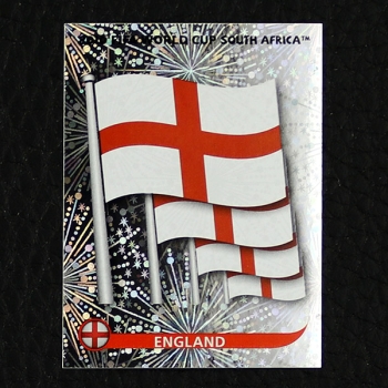 England Wappen Panini Sticker Nr. 183 - South Africa 2010