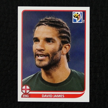 David James Panini Sticker No. 184 - South Africa 2010