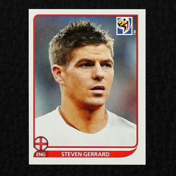 Steven Gerrard Panini Sticker No. 192 - South Africa 2010