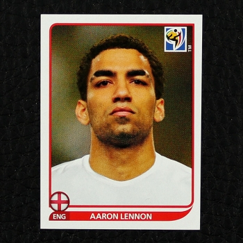 Aaron Lennon Panini Sticker No. 193 - South Africa 2010