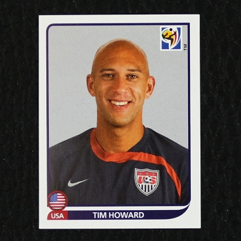 Tim Howard Panini Sticker No. 203 - South Africa 2010