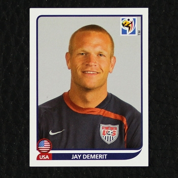 Jay Demerit Panini Sticker No. 206 - South Africa 2010