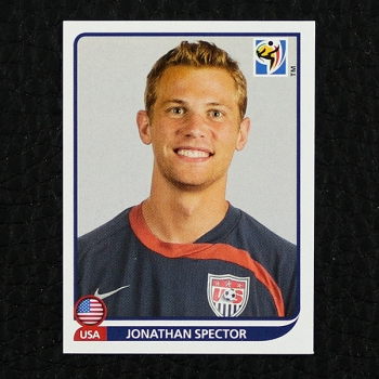 Jonathan Spector Panini Sticker No. 208 - South Africa 2010