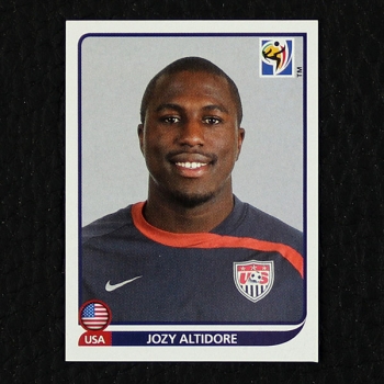 Jozy Altidore Panini Sticker No. 219 - South Africa 2010