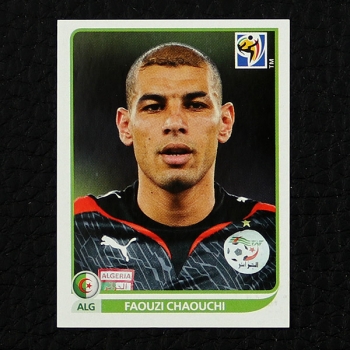 Faouzi Chaouchi Panini Sticker No. 222 - South Africa 2010