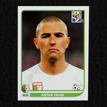 Antar Yahia Panini Sticker No. 224 - South Africa 2010