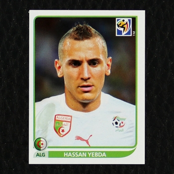 Hassan Yebda Panini Sticker No. 228 - South Africa 2010