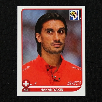 Hakan Yakin Panini Sticker No. 595 - South Africa 2010