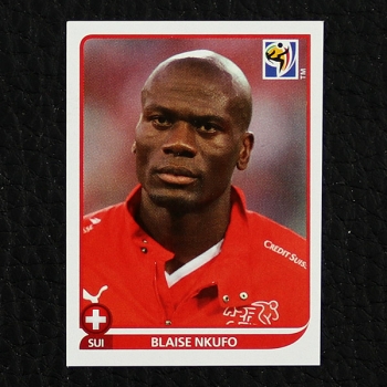 Blaise Nkufo Panini Sticker No. 598 - South Africa 2010