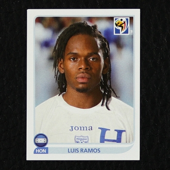 Luis Ramos Panini Sticker No. 606 - South Africa 2010